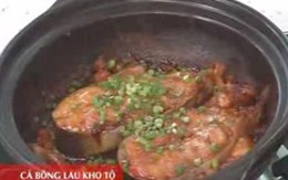 Cá bông lau kho tộ