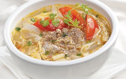 Lạ miệng canh măng cua đồng