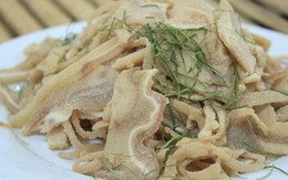 Ngon miệng với nem tai trộn thính