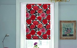 Nhà ấn tượng nhờ rèm cửa mang phong cách Pop Art