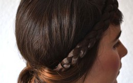 2 kiểu tóc mừng năm mới với băng đô chun