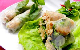 Ngày Tết nhẹ nhàng với món bì cuốn
