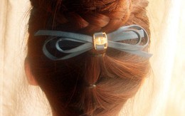 Xinh đẹp ngày Xuân với kiểu tóc tết buộc tầng