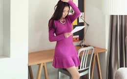 Biến tấu váy công sở thành váy đầm diện Tết 2014 đẹp tuyệt!