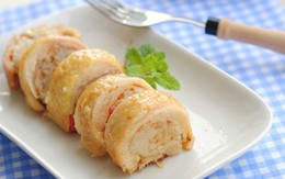 Gà cuộn xôi ăn Tết vừa đẹp vừa ngon