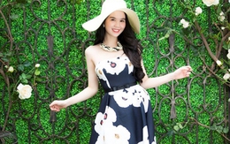 Ngọc Trinh rạng ngời đón năm mới