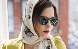 Những chiếc khăn hợp với phong cách mùa xuân