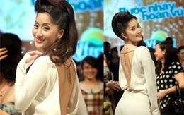 "Nóng mắt" sao Việt váy trắng, lưng trần
