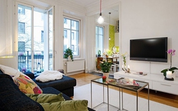 Căn hộ 56m² hai phòng ngủ tuyệt đẹp nhờ khéo bài trí