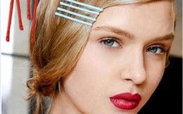 9 cách làm điệu với kẹp tóc