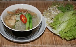 Lạ miệng miến nấu ngao, măng khô