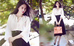 Váy xòe - sơ mi: Cặp đôi thời trang hoàn hảo