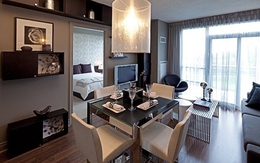 Mẹo bố trí bàn ăn cực hay cho nhà chật