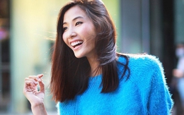 Hoàng Thùy xuống phố với phong cách street style bắt mắt