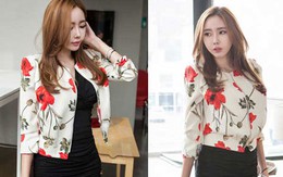 F5 phong cách thời trang với áo khoác nhẹ