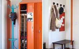 5 ý tưởng lưu trữ thiết thực ở cửa ra vào