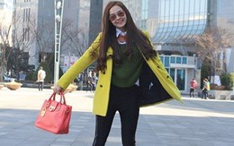 Ngắm phong cách thời trang "Hàn hóa" của Minh Hằng