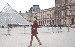 Mai Phương Thúy xinh đẹp dạo phố Paris
