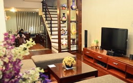 Ngôi nhà 45m² ấm cúng, sang trọng bên đê sông Hồng