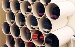 12 cách lưu trữ giày dép đơn giản mà đẹp