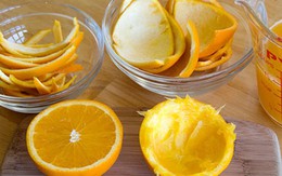 Đẹp da, mượt tóc nhờ... vỏ cam