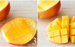 Cách cắt xoài chín không bị nát