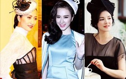 Sao Việt hóa "công nương" với mũ cổ điển