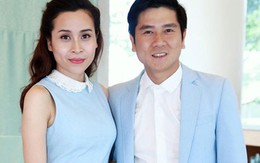 Thời trang đôi sành điệu của vợ chồng Lưu Hương Giang