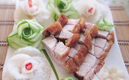 Làm heo quay bì giòn không cần lò nướng