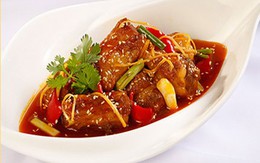 Sườn kho giấm mật ong