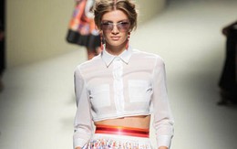 Sơ mi crop-top cho quý cô thanh lịch