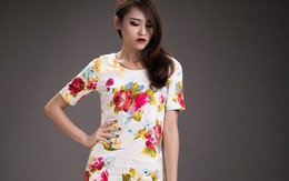 Hè đi làm thoải mái và duyên dáng với váy suông họa tiết