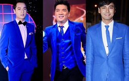 Sao Việt lôi cuốn trong sắc xanh cobalt