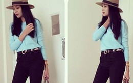 Diện đồ xuống phố chuẩn như Thanh Hằng ngày nắng lên