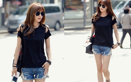 Váy, áo khoét vai - sexy khó cưỡng ngày hè