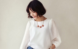 Thách thức nóng mùa hè với sơ mi lưới