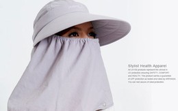 Thời trang "chống nắng" cho ngày nắng gắt