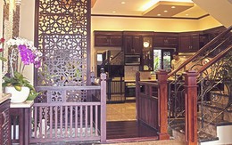 Căn hộ siêu sang kết hợp phong cách Đông - Tây ở quận 7, TPHCM