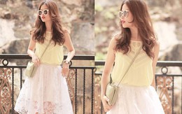 Những set đồ hè "nhìn là thấy mát" của tín đồ thời trang