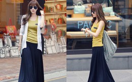 Chọn váy hè đẹp xinh che chân vòng kiềng