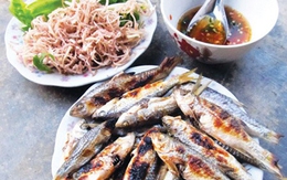 Thưởng thức cá trích nướng ngon rẻ phố Nguyễn Khang