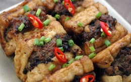 Chua ngọt đậm đà món đậu dồn thịt xốt me