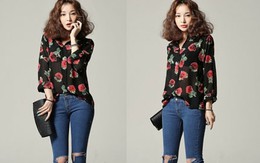 Mix jeans rách đa phong cách cho nàng