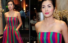 Sao Việt "điên đảo" vì mốt thời trang kẻ sọc