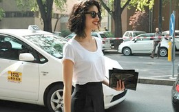 5 cách mặc áo phông trắng sang trọng, duyên dáng 