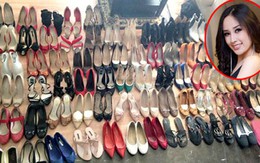 Những tủ giày khủng của sao Việt
