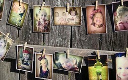7 cách treo được nhiều ảnh gia đình