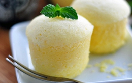 Làm bánh cupcake chanh xốp mềm không cần lò nướng