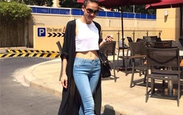 Áo khoác mùa hè sành điệu của sao Việt