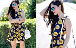 Họa tiết hoa hướng dương cho ngày hè rực rỡ